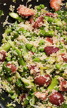 quinoa salade met fruit