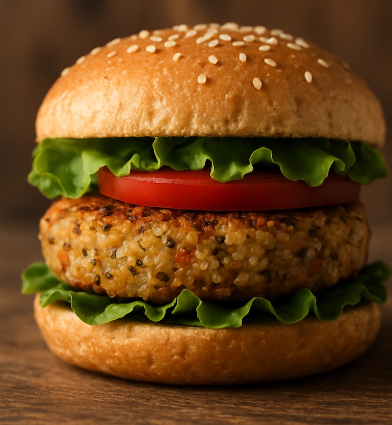 quinoa burger