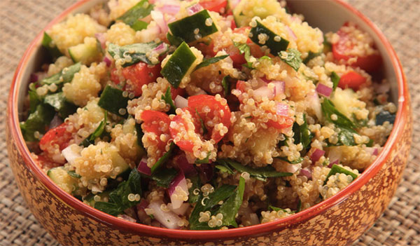 thuisbezorgd quinoa salade